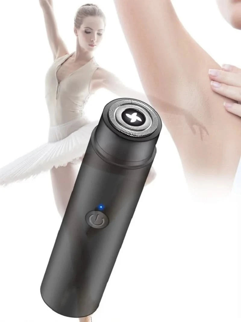 Portable Mini Body Facial Bikini Epilator For Men Women Hair  Removal Trimmer Clipper USB Rechargeable Barber Beard Shaving Tool - M & M Global