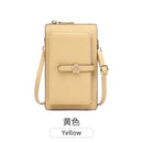 MIYIN Women's Soft Leather Touch Screen Phone Bag Flower Decoration Multi functional Large Capacity Crossbody Bag Coin Wallet - M & M Global