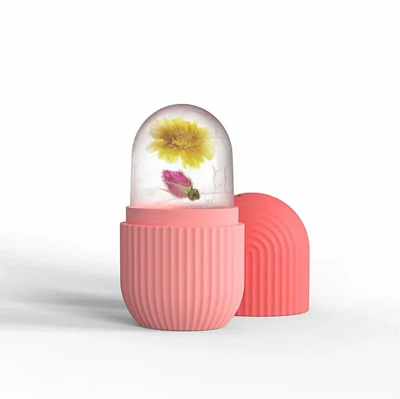 Ice Facial Roller Cube Beauty Lifting Ice Ball Face Massager Contouring Eye Roller Facial Treatment Reduce Acne Skin Care Tool - M & M Global