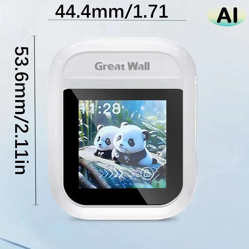 GreatWall 5.3 new AI translator with finger smart touch display, high-definition calling, long battery life, low latency