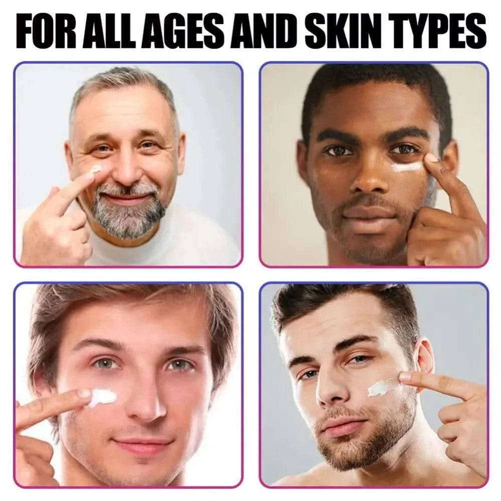 Collagen Creams For Men Smooth Wrinkle Younger Face Cream Firming Moisturizing Hyaluronic Acid Whitening Cream Facial Skin Care - M & M Global
