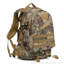 Outdoor Sport Camping Backpack Hiking Trekking School Bag Travel Cycling Walking Large Capacity Rucksack 3D Tactical Backpack - M & M Global
