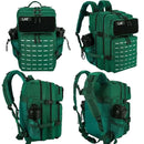 45L/25L Tactical Backapck for Men Women Waterproof Camping Travel Bag Outdoor Sports Hiking Survival Rucksack with Bottle Holder - M & M Global
