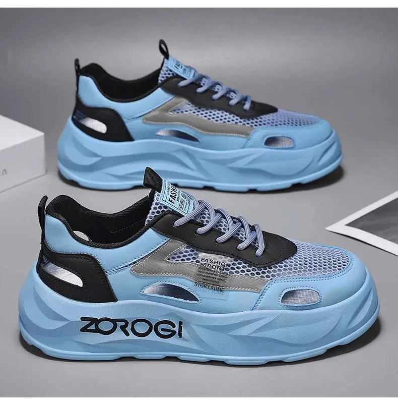 New Summer Men Shoes Breathable Outdoor Sneakers Platform Casual Sneakers Running Shoes Hollow out Sandals Zapatillas Hombre - M & M Global