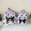 Kawaii Hello Kitty Kuromi Cinnamoroll Backpacks Cute Cartoon My Melody Pochacco Pompom Purin Anime Storage School Bag Sac A Dos - M & M Global