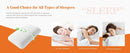JHK Memory Foam Pillows Standard Size Neck Pillow Ventilated Cooling Bed Pillow with Removable Washable Cover Ultimate Comfort