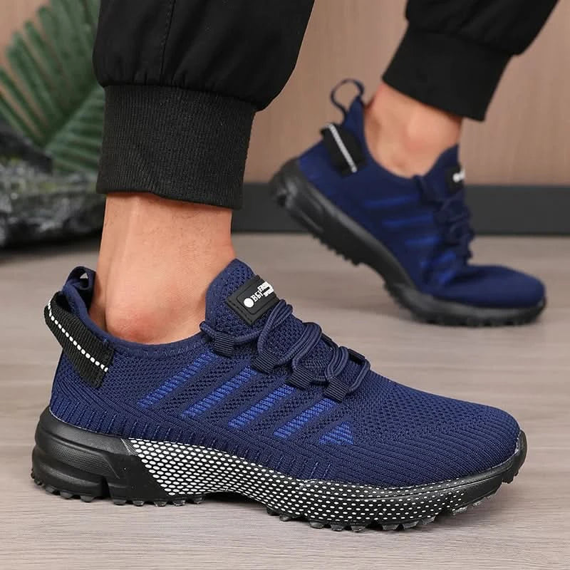 Hot Selling Men's Running Shoes Breathable Casual Non Slip Fashionable Trendy Outdoor Fitness Training Size 36-46 Sports Shoes - M & M Global