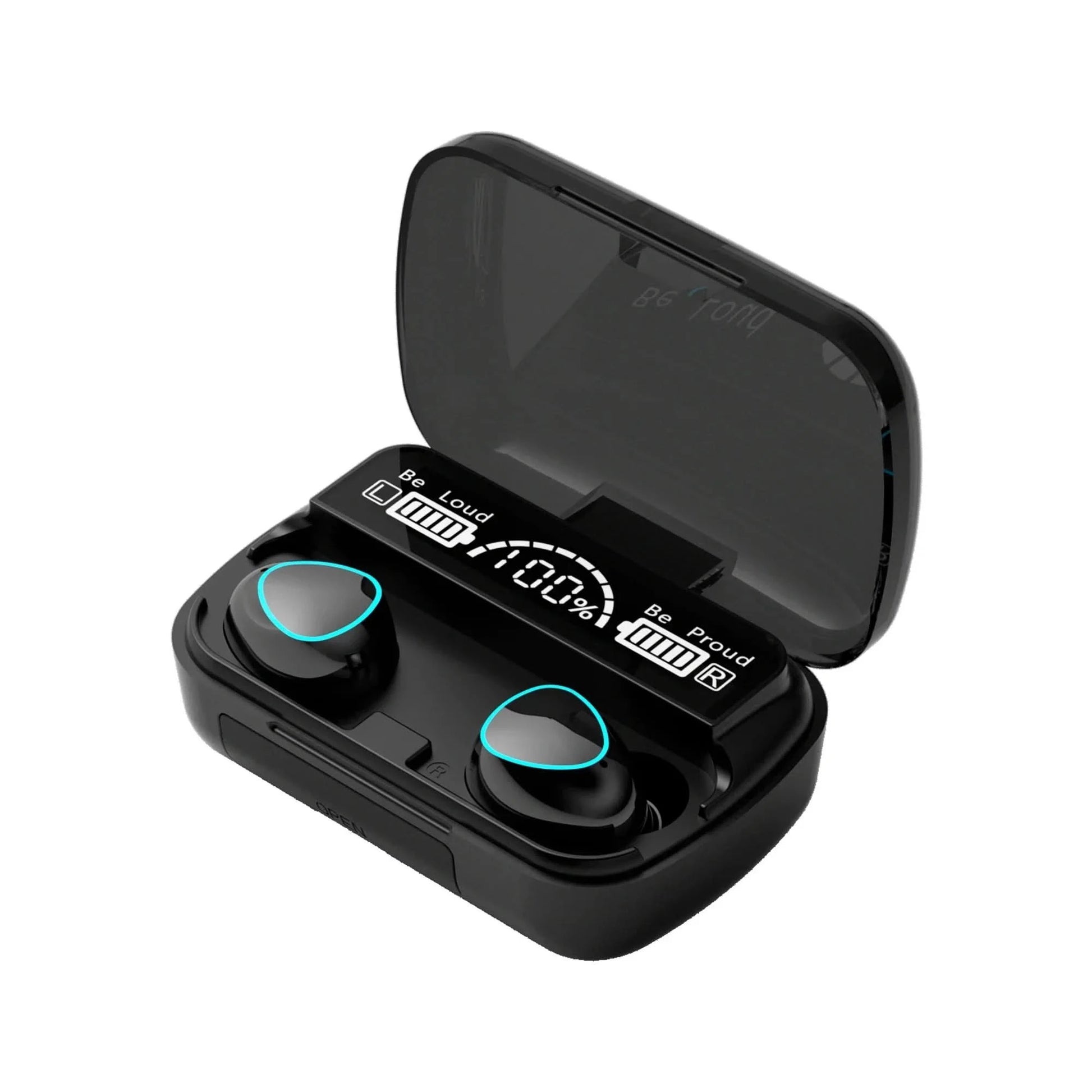 Original M10 Headphones Bluetooth Wireless Earpods Sports Stereo Noise Canceling Headphone Microphone Speaker Caixa De Som Gamer - M & M Global