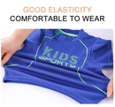 Children Summer Short Sleeve Football Basketball Suit Clothing Set Boy Girl Jersey Quick Drying Breathable Kids Sports Wear - M & M Global