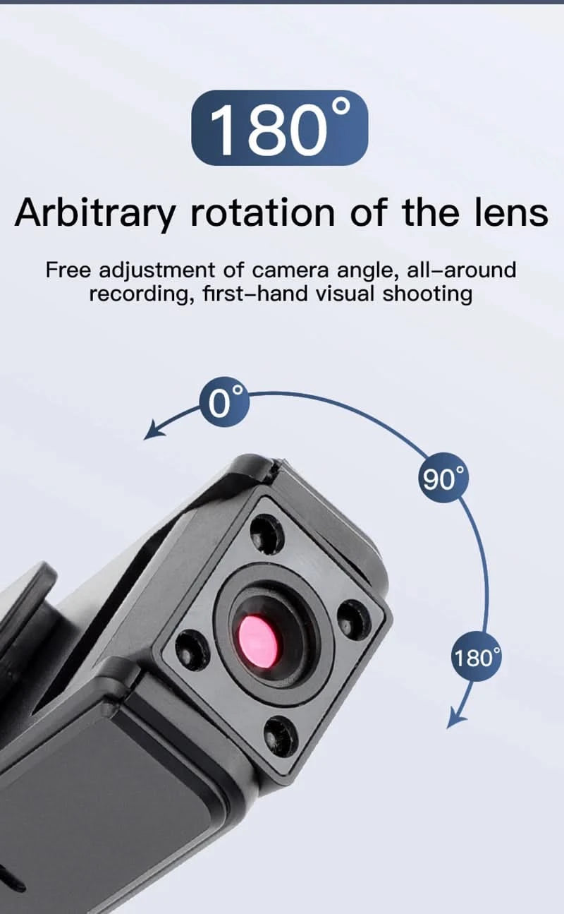 Xiaomi A9 High-definition 1080P Mini Camera Night Vision Portable Digital Camera Outdoor Sports Camera Riding Camcorder - M & M Global