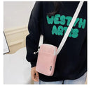 New Fashion Mobile Phone Bag Women's Messenger Bag All-match Mini Small Crossbody Bag Hanging Neck Coin Purse Vertical Handbag - M & M Global