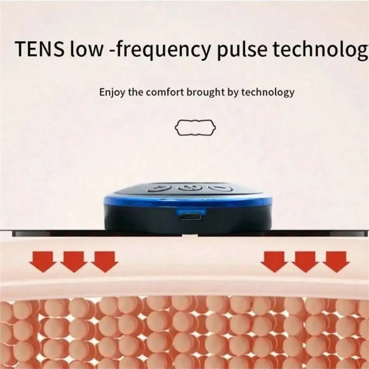 Neck Massager LCD Display EMS Electric Cervical Massage Patch Low-Frequency Pulse Muscle Stimulation Pad For Relaxation - M & M Global