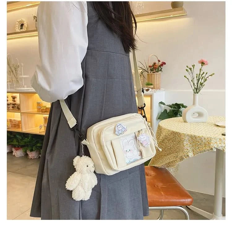 New Kawaii Bag Girls New JK Transparent Bag Small Crossbody Bag For Women Purses and Handbags Shoulder Bag Itabag Bolso - M & M Global
