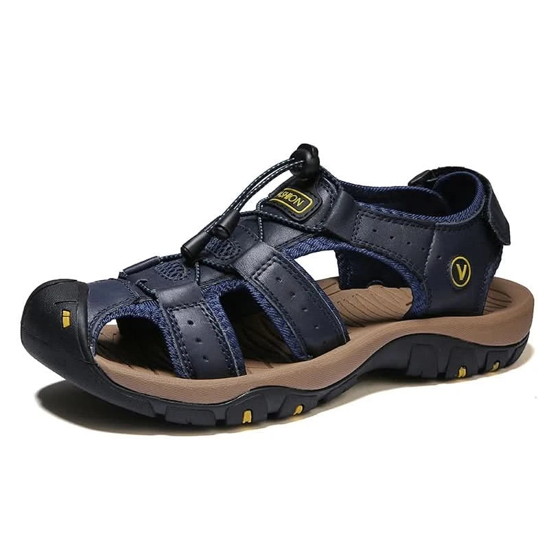 Outdoor Wading Summer Sandals For Men Anti Slip Cool Casual Shoes With Arch Support Plus Size 38-48 Beach Sandalias - M & M Global