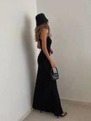 Summer Sexy Bodycon Long Dress Womens Y2k Clothes Sleeveless Sundress Evening Backless Dresses for Women Aesthetic 2024 - M & M Global