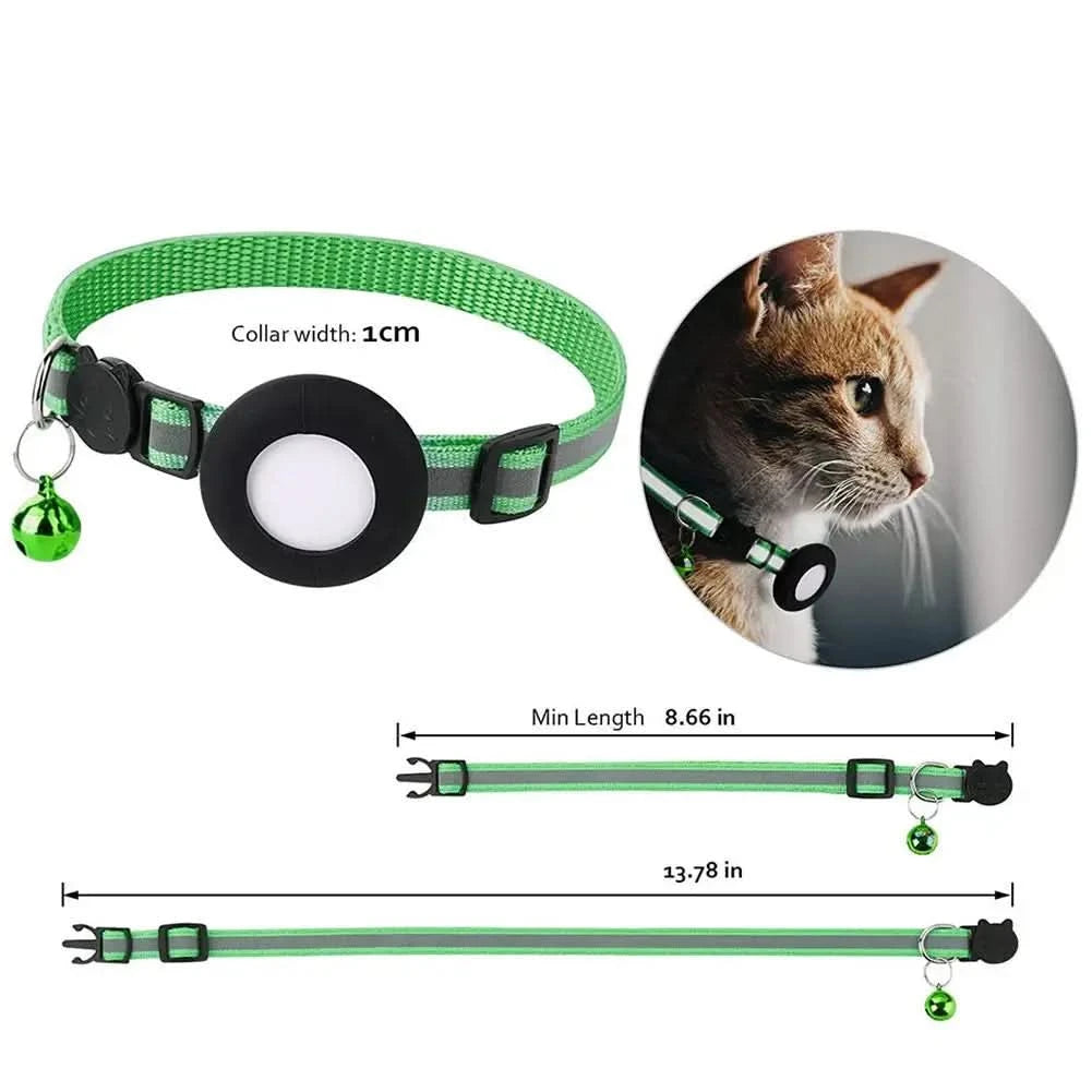 Anti-Lost Cat Collar For Airtag GPS Tracker - M & M Global