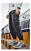 Brand Trend Size 46 47 48 Men's Wear-resistant Cushioning Thick-soled Fitness Sneakers Outdoor Breathable Running Shoes for Men - M & M Global