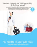 Smart Eye Massager Rechargeable Eye Mask For Dark Circles, Puffiness Dry Eyes Fatigue Relief Perfect For Sleep & Travel - M & M Global