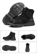 Work Boots Indestructible Safety Shoes Men Steel Toe Shoes Puncture-Proof Sneakers Male Footwear Shoes Women Non Slip Work Shoes
