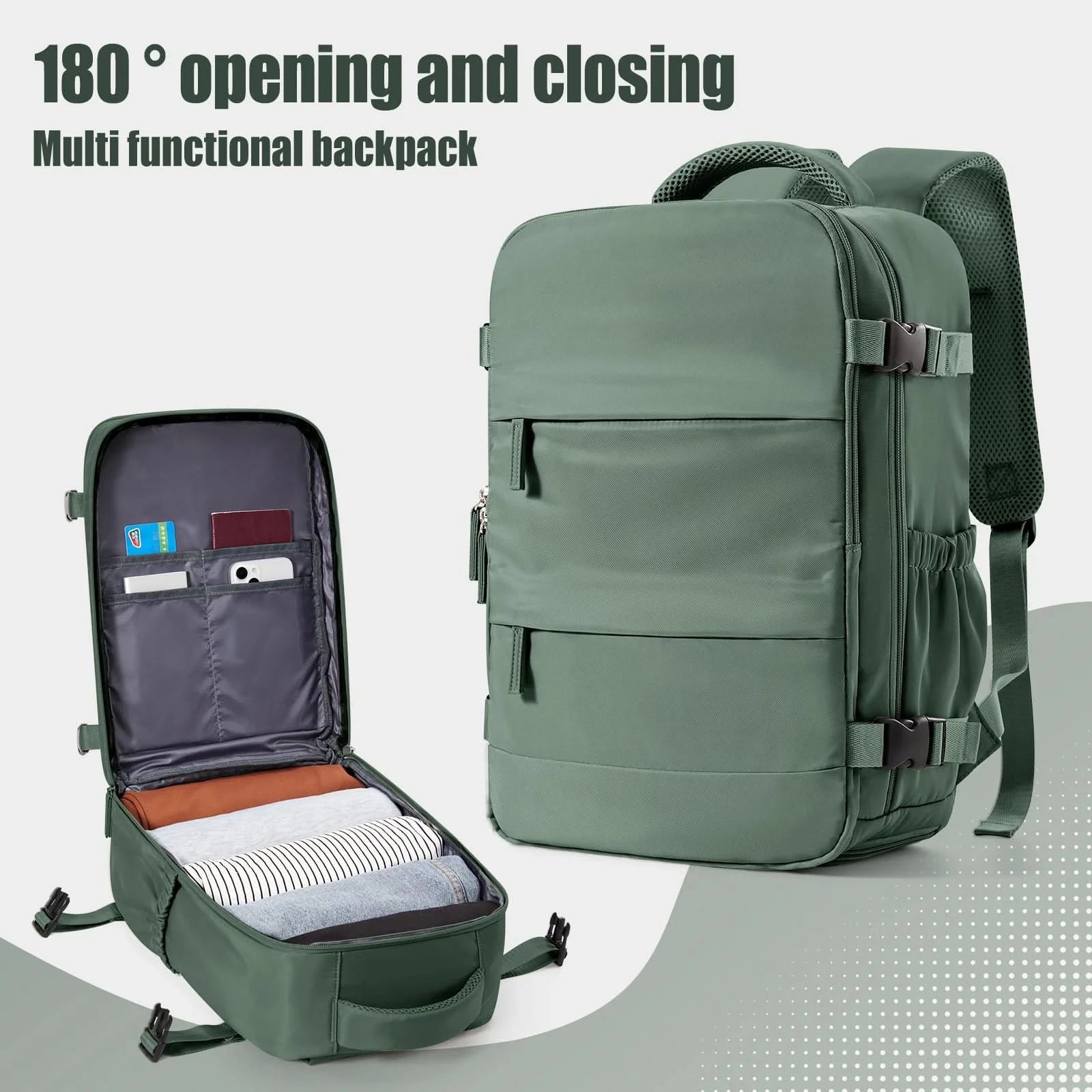 Ryanair Backpack 40x20x25 Cabin Bag Travel Backpack for Men Women Hand Luggage Leisure Laptop Backpack mochila para viaje cabina - M & M Global