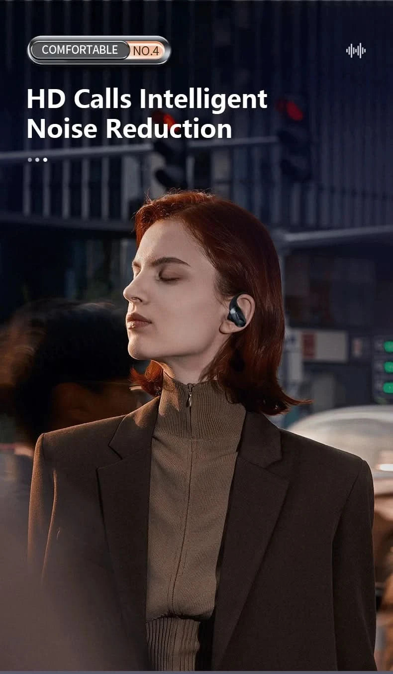 Ship From US Lenovo LP75 Bluetooth 5.3 Headphones Wireless Music Earphones LED Digital Display Noise Reduction Game Earbuds New