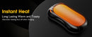 Hand WarmerRechargeable Hand Warmers 6000mAh Electric Heating Gloves 2 Pack Fast Warm Up Portable USB Charging Winter Gift for
