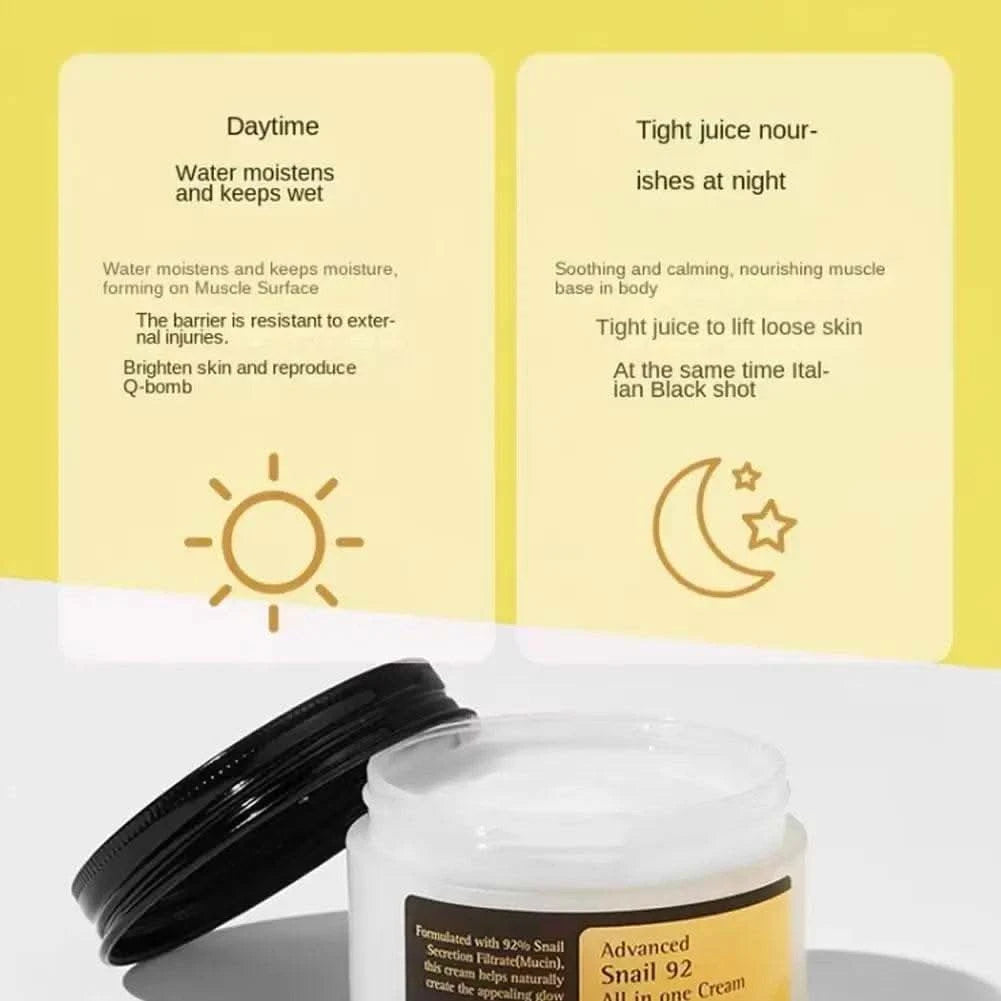 Advanced Snail 96 Mucin Power Essence/Cleanser/Cream Moisturizing Smoothing Nourishing Korean Cosmetics Facial Skin Care Product - M & M Global