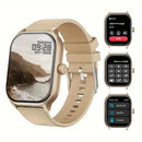 Smart watch with full touch screen, call, message reminder and other functions, compatible with iPhone/Android phones