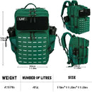 45L/25L Tactical Backapck for Men Women Waterproof Camping Travel Bag Outdoor Sports Hiking Survival Rucksack with Bottle Holder - M & M Global