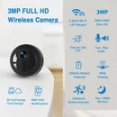 1080P HD security camera Indoor/outdoor surveillance camera,Motion detection,USB charging,Easy installation,Nanny monitoring