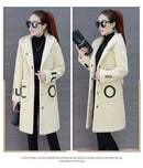 Ladies Lamb Velvet Jacket Autumn Winter Style Versatile Medium Length Spring Fashionable Windbreaker New Women's Clothing