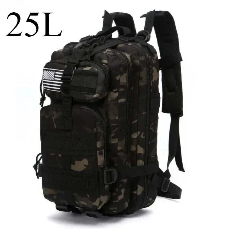 25L/50L Tactical Backpack Molle Bag Outdoor Bags Backpack for Hiking Camping Trekking Hunting Fishing GYM Bags Backpacks - M & M Global