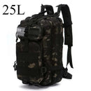 25L/50L Tactical Backpack Molle Bag Outdoor Bags Backpack for Hiking Camping Trekking Hunting Fishing GYM Bags Backpacks - M & M Global