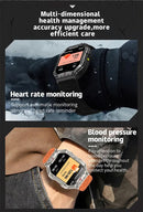 SKMEI Outdoor Sport Compass Smart Watches For Men Women 650Mah Battery 3ATM Waterproof Voice Assistant Bluetooth Call Smartｗatch - M & M Global