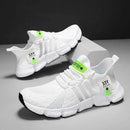 Breathable Mesh Men Shoes Trendy Lightweight Walking Flats Plus Size Male Tennis Sneakers Outdoor Running Fitness Shoes 2025 - M & M Global