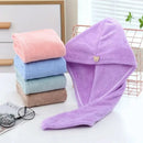 Dry Hair Cap Sports Towel Fiber Super Fine Adult Bath Towel Towels Bathroom Soft Turban for Hair Drying Miss Serviettes Face Wet - M & M Global