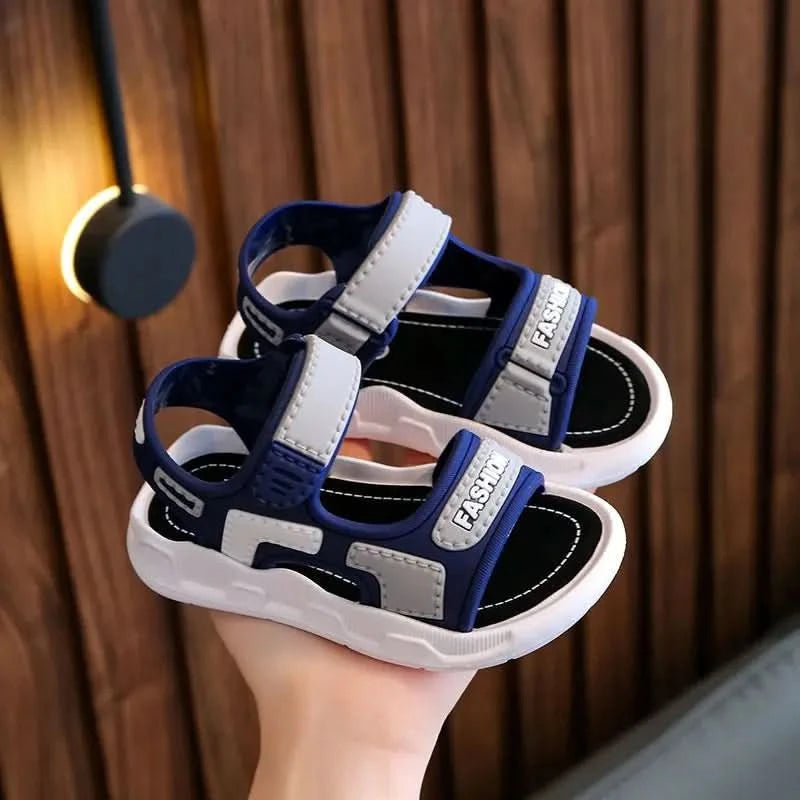 Fashion Kids Sandals Baby Shoes Boy Soft Sole Non-slip Boys Girls Sandals Toddler Children's Shoes Summer Beach 2-10 Years - M & M Global