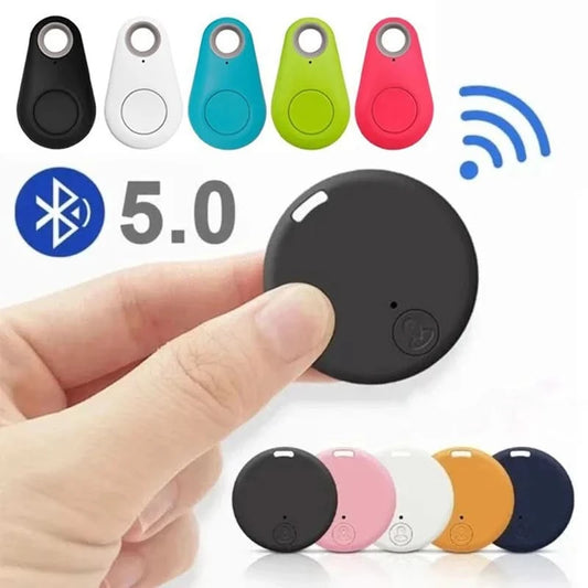 Mini GPS Locator AntiLost Alarm Wallet Keychain Smart Tag Bluetooth-Compatible Tracer Keychain Dog Pet Child Tracker Key Finder - M & M Global