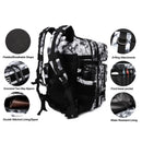 LHI 45L Tactical Backpack for Men and Women Large Athlete Gym Bag Outdoor Sports Hiking Survival Rucksack with Bottle Holder - M & M Global
