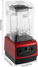 Professional Blender Slushy Machine 110V Commercial Grade Home Bar Blender with 74.4Oz Container Stainless Steel Smoothie Frozen - M & M Global
