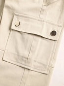 2025 Women's Cargo Pants High Waisted Casual Work Pants Baggy Stretchy Straight Leg Tactical Pants Streetwear Y2K Fashion