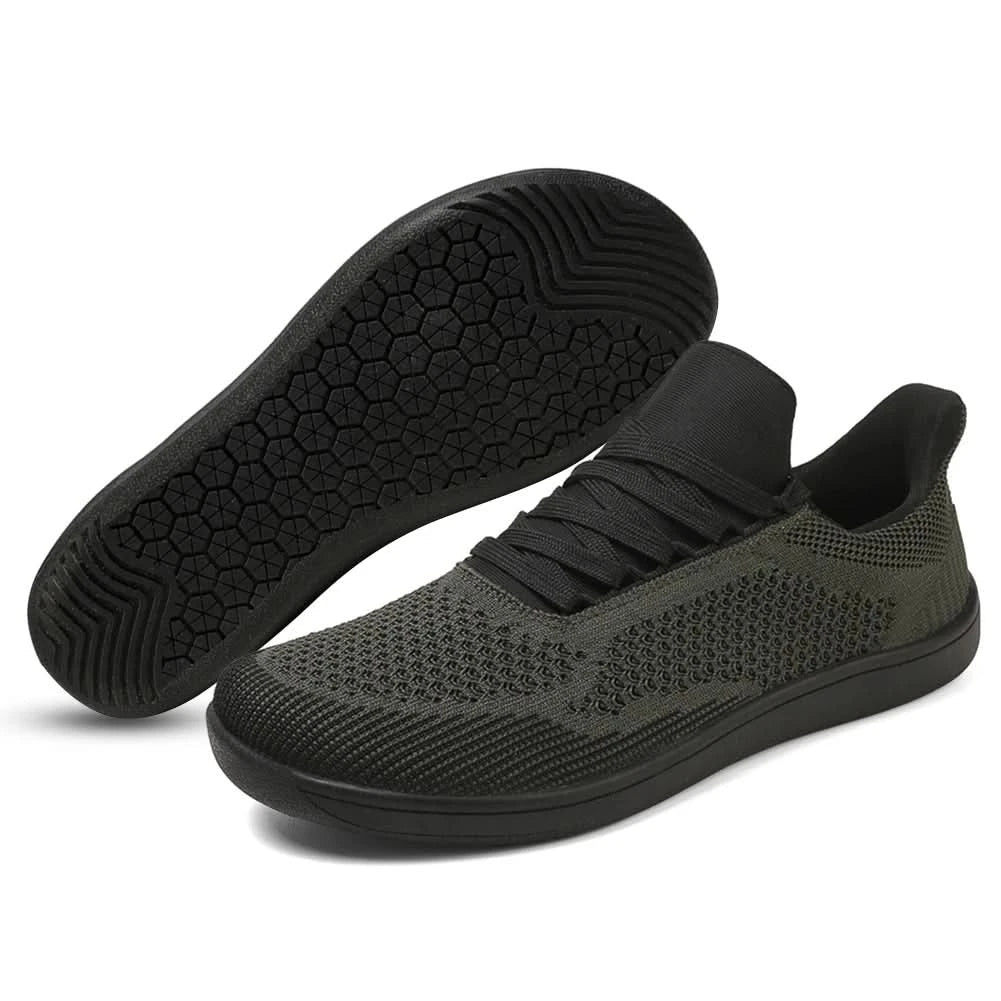 Minimalist Barefoot Shoes Hands Free Wide Toe Cross Trainer Casual Mesh Sneakers Lightweight Trekking Shoes for Hiking Climbing - M & M Global