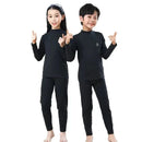 Autumn Winter Thermal Underwear Suit Girls Clothing Sets Boys Pajama Sets Baby No Trace Warm Sleepwear Candy Colors Kids Clothes - M & M Global