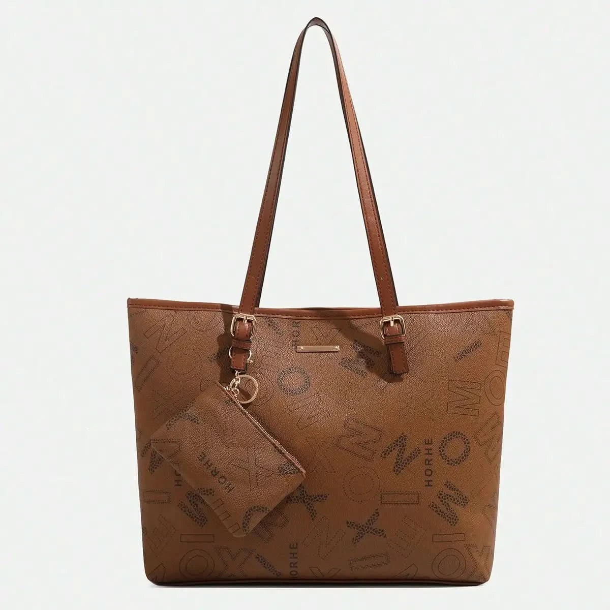 2024 Europe and the United States new women's handbag shoulder bag cross pattern simple fashion bag - M & M Global