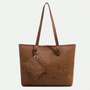 2024 Europe and the United States new women's handbag shoulder bag cross pattern simple fashion bag - M & M Global