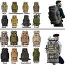80L/100L Mountaineering Bag Climb Bag Tactical Backpacks Large Backpack Outdoors Hiking Camping Travel Bags - M & M Global