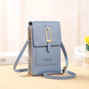 Touch Screen Cell Phone Messenger Bags Women Purse and Handbag Mini Shoulder Bag Pink Small Hand Bag Crossbody for Women  bolsos - M & M Global
