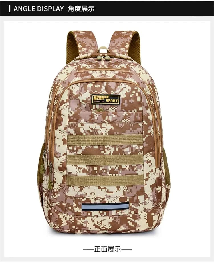 High Quality Large Capacity Outdoor Tactical Backpacks Waterproof Multi Functional hiking bag Outdoor Trekking  Camping Backpack - M & M Global