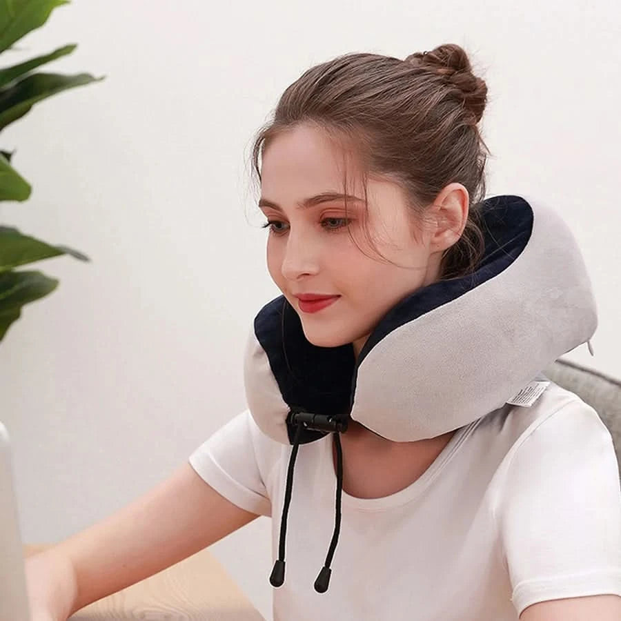 Rechargeable Neck Massager U shaped Pillow Multifunctional Portable Shoulder Cervical Massager Outdoor Home Car Relaxing Massage - M & M Global