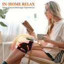 Wireless Knee Massager with 3 Heating Levels, LED Screen - Portable  Massager for Knees, Elbows, Shoulders